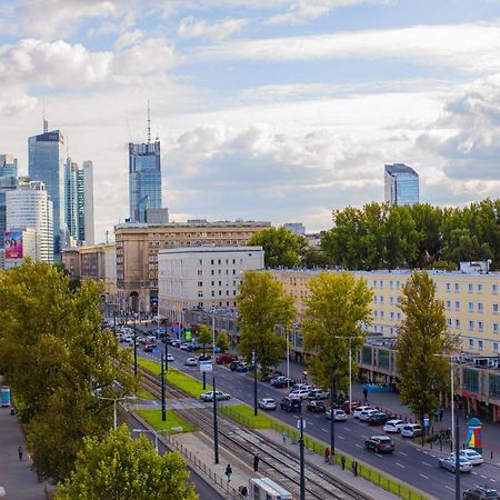 Large Flat. Great View. City Center. Варшава Екстер'єр фото