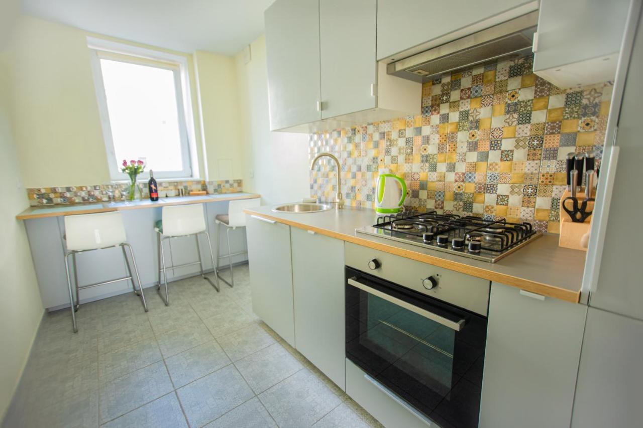 Large Flat. Great View. City Center. Варшава Екстер'єр фото