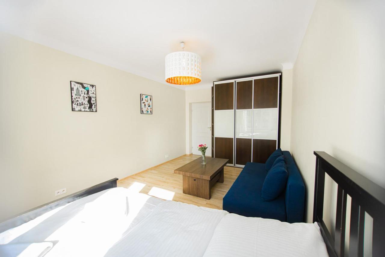 Large Flat. Great View. City Center. Варшава Екстер'єр фото